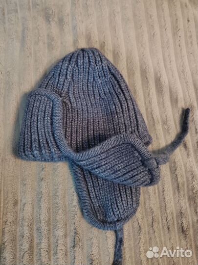 Шапка ушанка женская