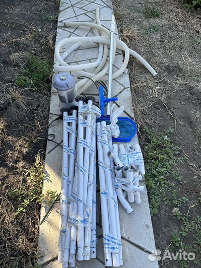 Лестница для каркасного бассейна