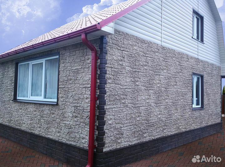 Фасадные панели Fineber стандарт Камень дикий песо