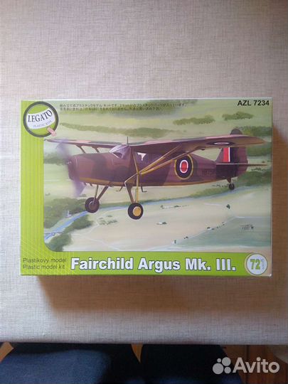 Сборная модель самолета 1/72