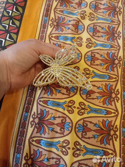 Краб, заколка для волос