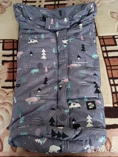 Зимний конверт в коляску