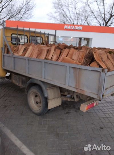 Дрова колотые дубовые