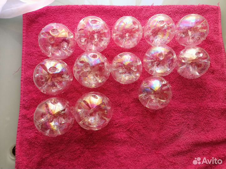 Стеклянные шары для диодной люстры