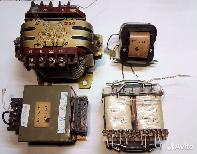 Трансформатор блока питания усилителя