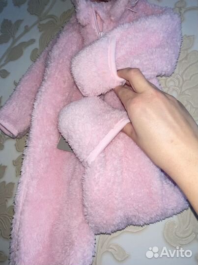 Комбинезон плюшевый 74