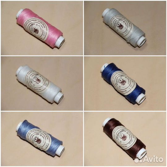 Нитки вощеные 0,65 мм