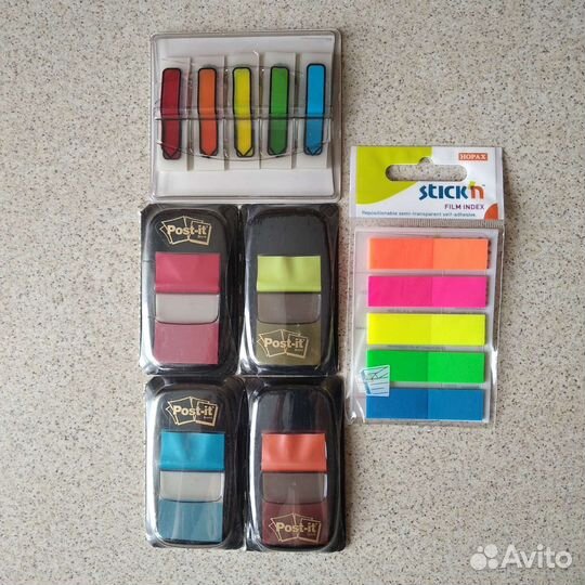 Стикеры, скобы, степлер