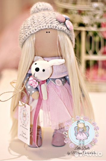 Интерьерная кукла ручной работы