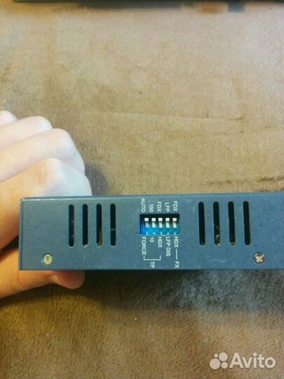 Оптоволоконный медиа-конвертер RubyTech