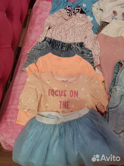 Вещи пакетом на девочку 104