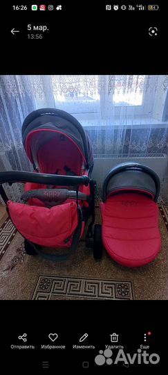 Детская коляска зима лето