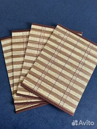 Новые салфетки сервировочные кухонные из бамбука