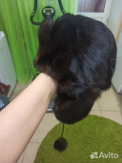 Шапка норковая женская