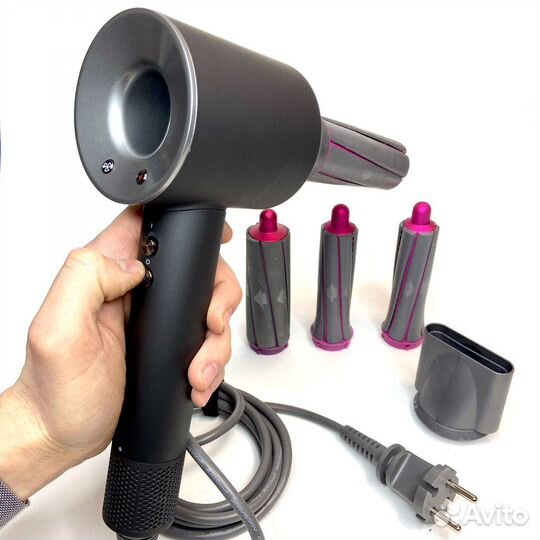 Dyson Фен Стайлер Серебро