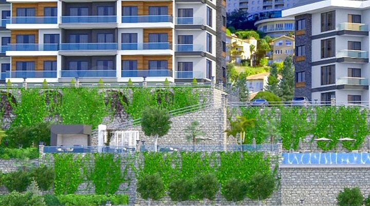 Квартира-студия, 38,9 м² (Турция)