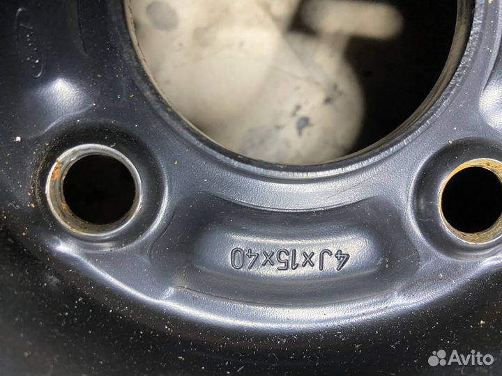 Запасное колесо докатка форд fusion, fiesta