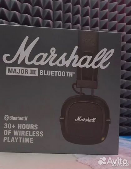 Наушники Marshall Major III (3) Bluetooth Brown