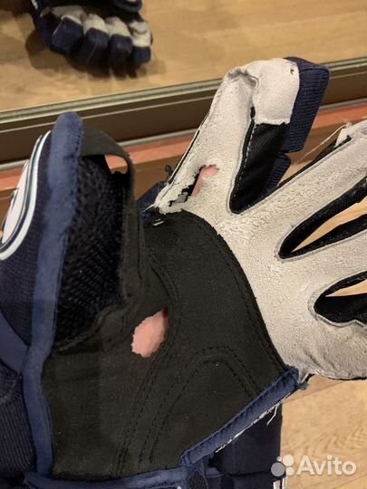 Краги хоккейные warrior