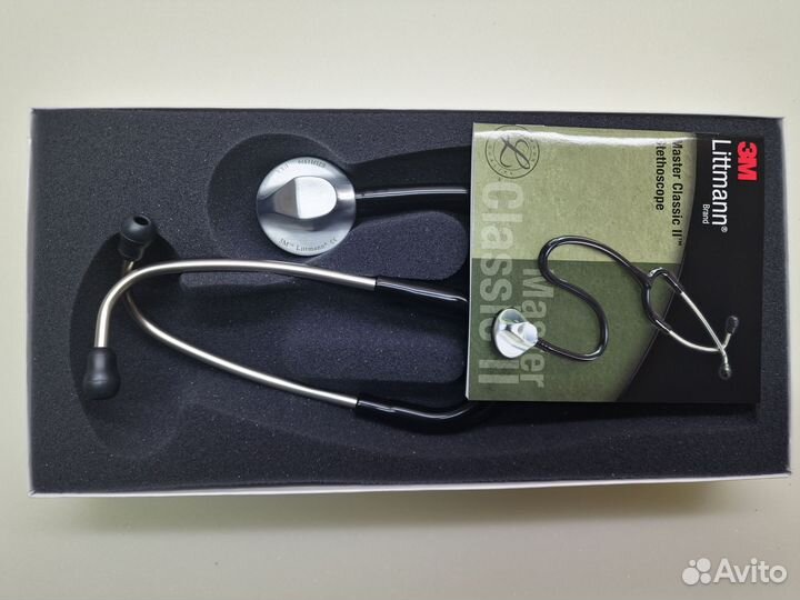 Стетоскоп 3M 2144L Littmann Master Classic II, чер