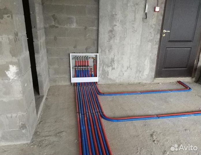 Сантехник Услуги сантехника Монтаж Отопления Rehau