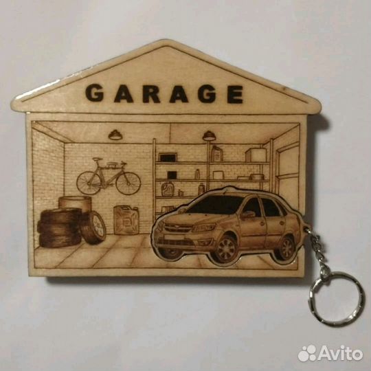 Комплект гараж+автомобиль