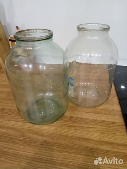 Стеклянная банка 3л 40шт