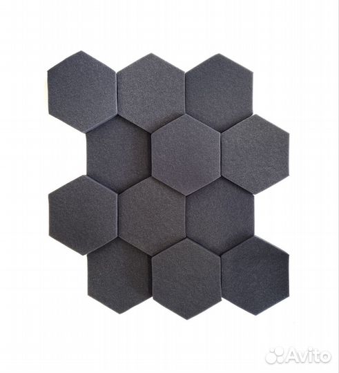 Акустический поролон Гексагон / Соты