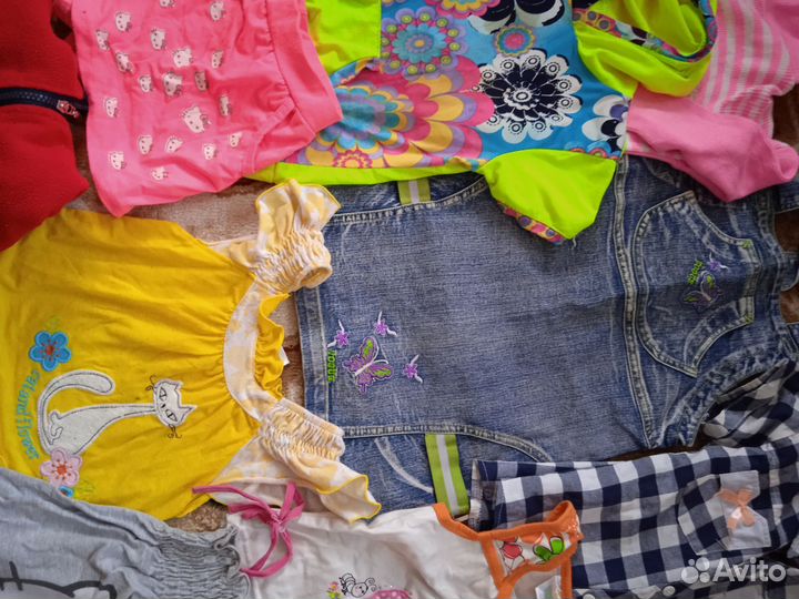 Детские вещи пакетом на девочку 3-4 года