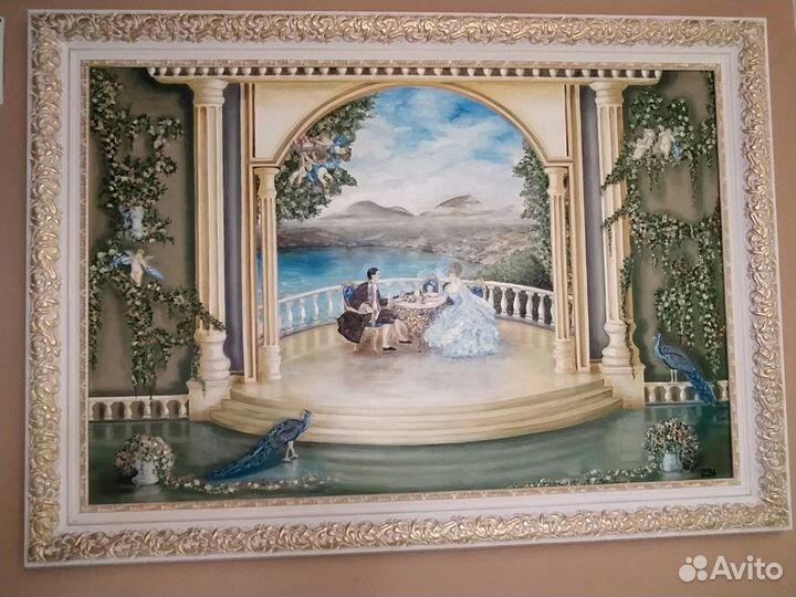 Картина в багете новая 142х102 Можно на подарок