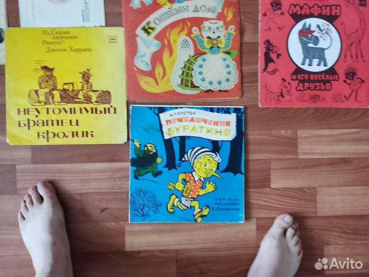 Виниловые Пластинки сказки детские