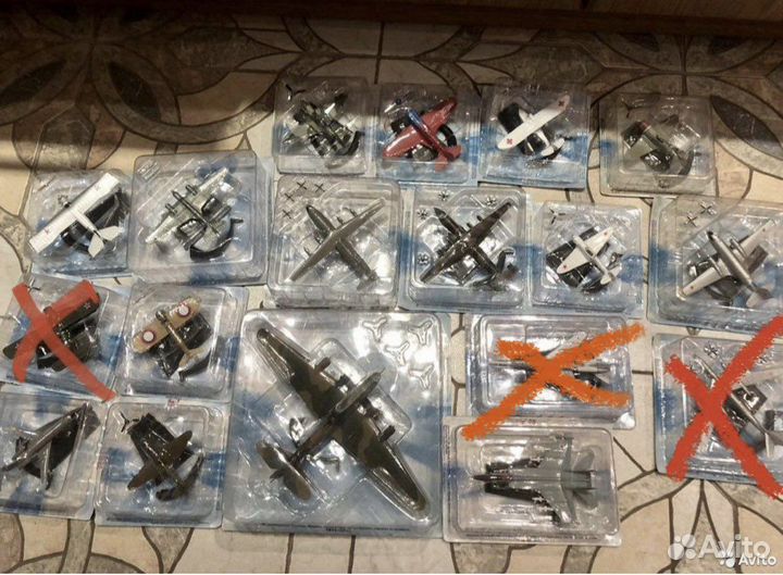 Модель самолёта из серии журналов Деагостини