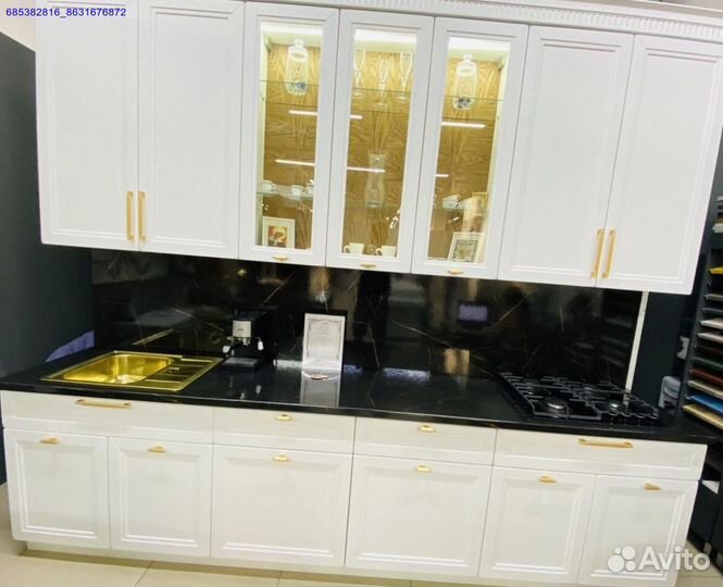 Кухня на заказ с установкой и доставкой (Арт.24568