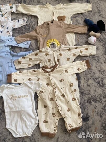 Вещи пакетом на мальчика 68/74