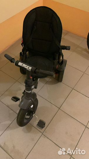 Велосипед с ручкой berger