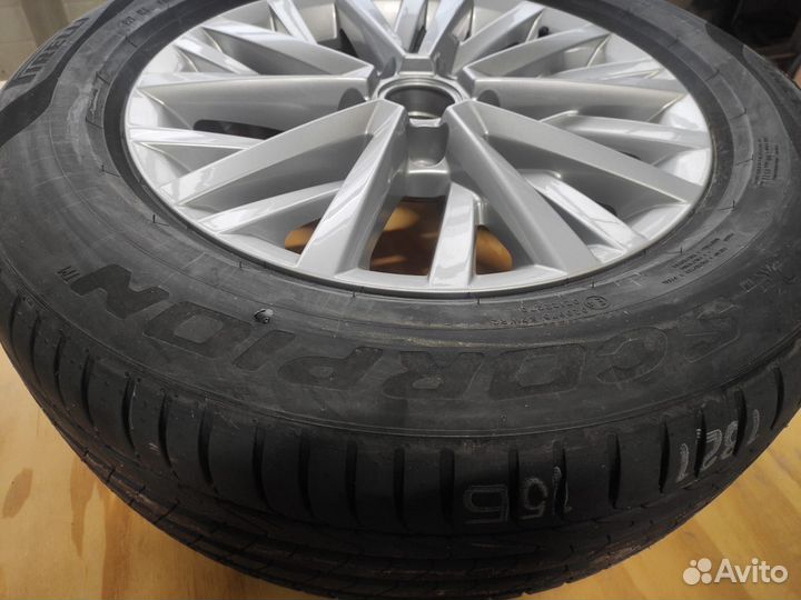 Новые колеса R16 на VW Taos, оригинал, лето