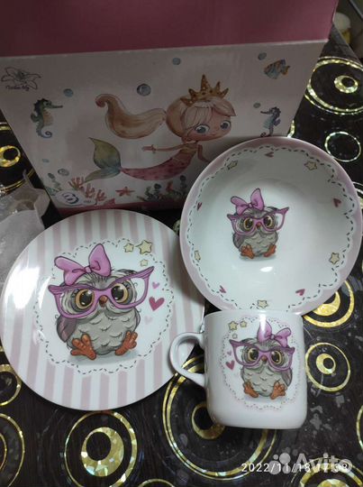 Наборы детской посуды