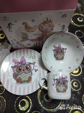 Наборы детской посуды