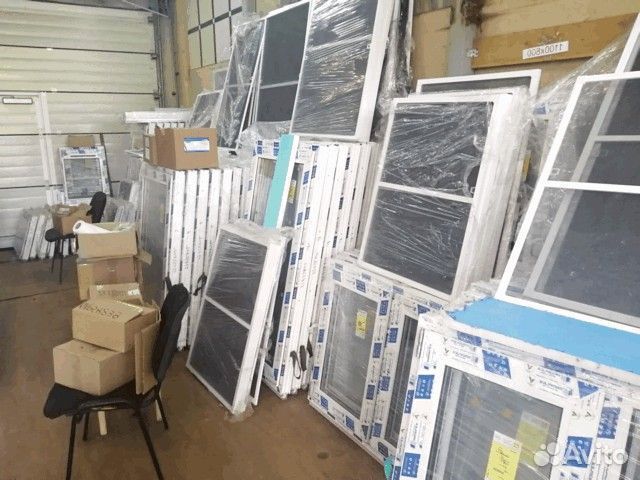 Окна готовые 900х900 мм