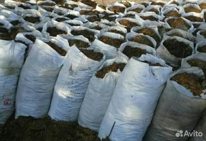 Перегной в мешках