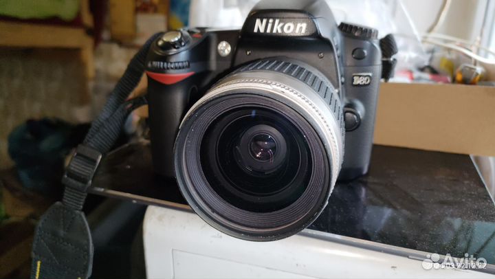 Nikon d80 Зеркальный фотоаппарат