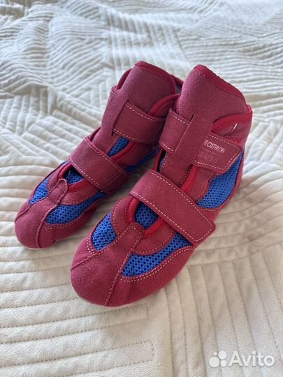 Самбовка для мальчика красного цвета 130