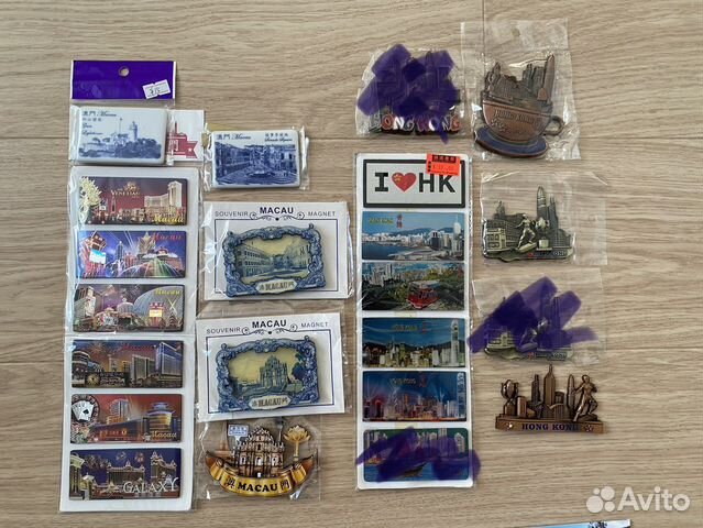 Магниты на холодильник, новые