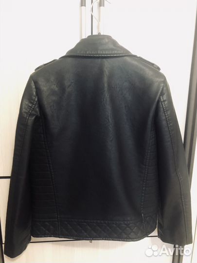 Куртка детская кожанка