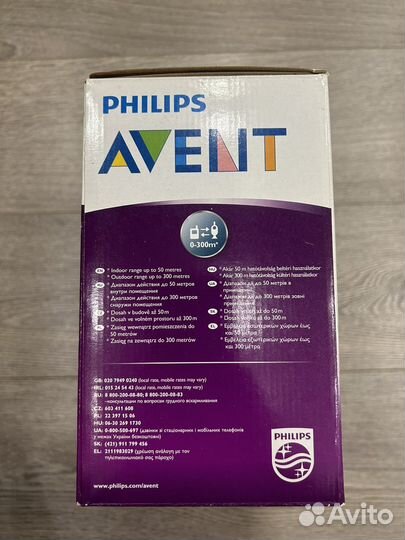 Видеоняня philips avent б/у