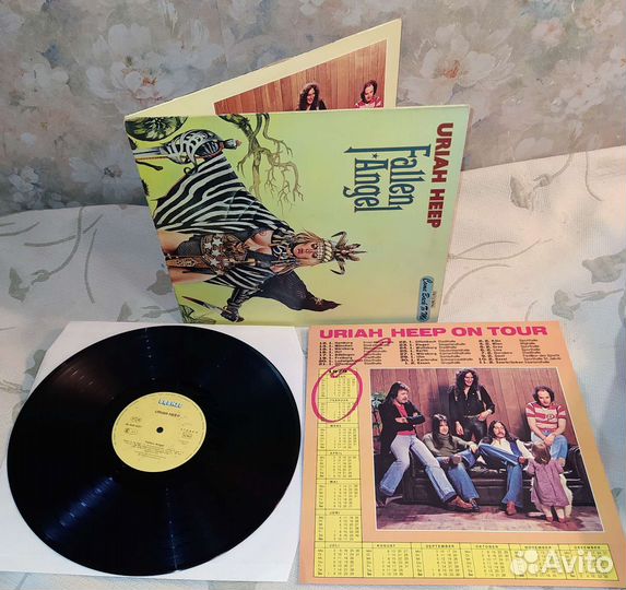 Uriah Heep Fallen Angel 1978 Germ Оригинал LP
