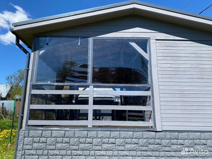 Мягкие окна для беседок. Москитные сетки