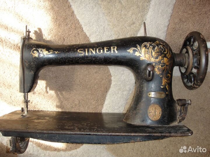 Швейная машинка зингер антикварная