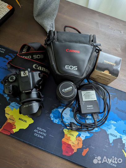 Зеркальный фотоаппарат canon eos 550d