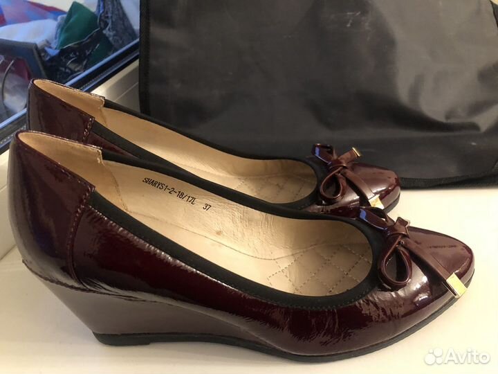Туфли женские 37 размер натуральная кожа